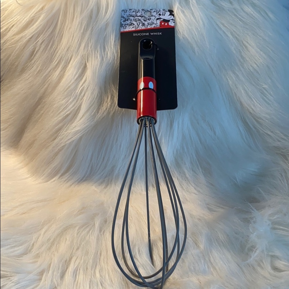 Disney Mickey Mouse Large Silicone Whisk NWT